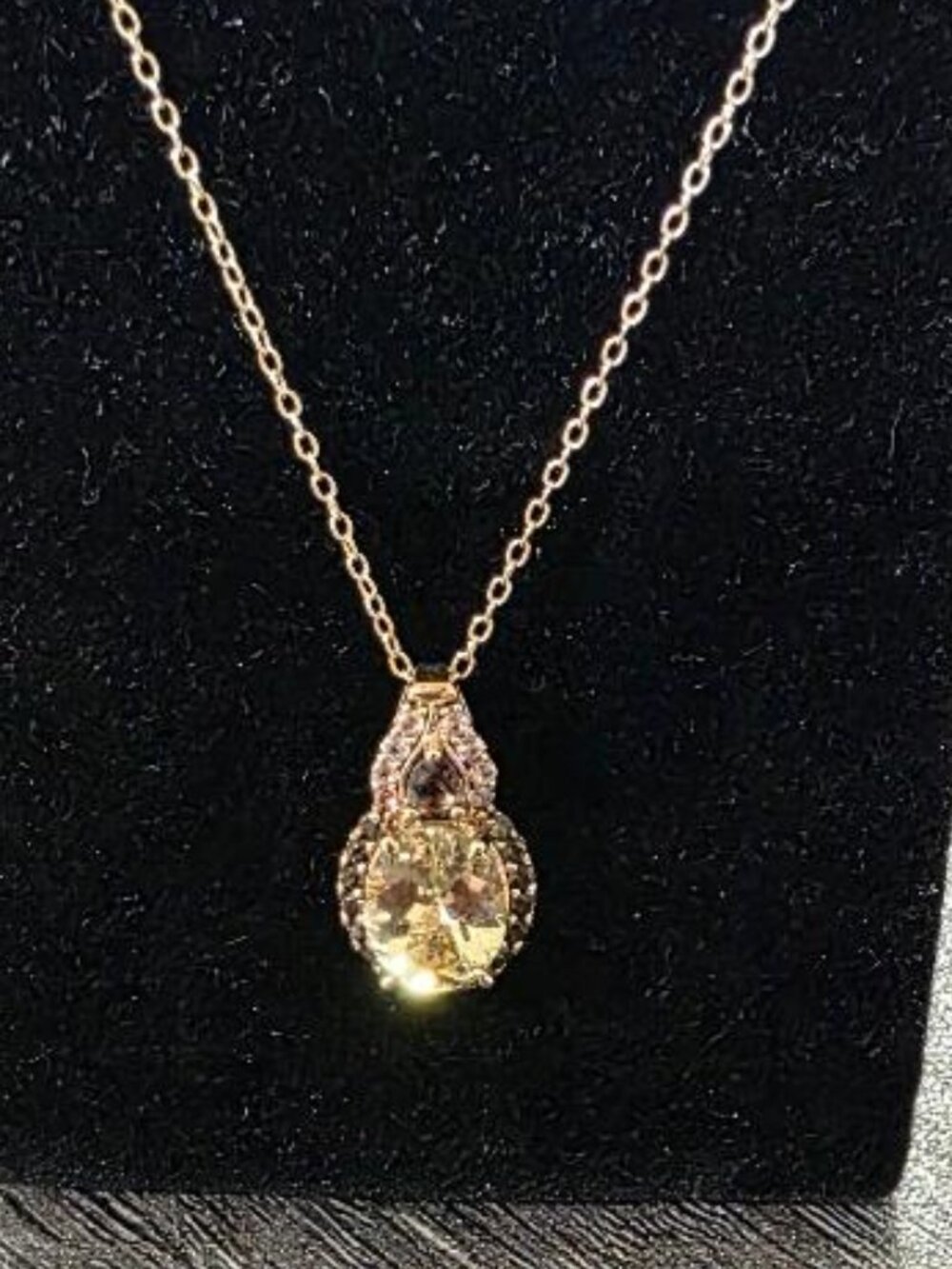 YELLOW APATITE NECKLACE